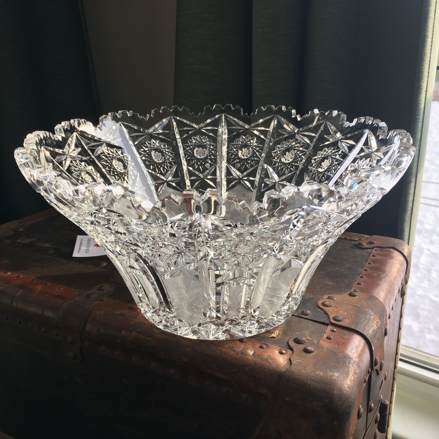 Large Crystal Bowl