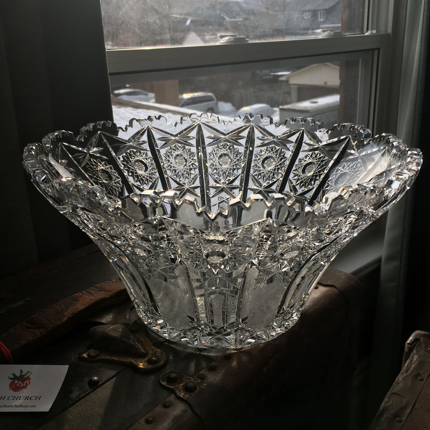 Large Crystal Bowl