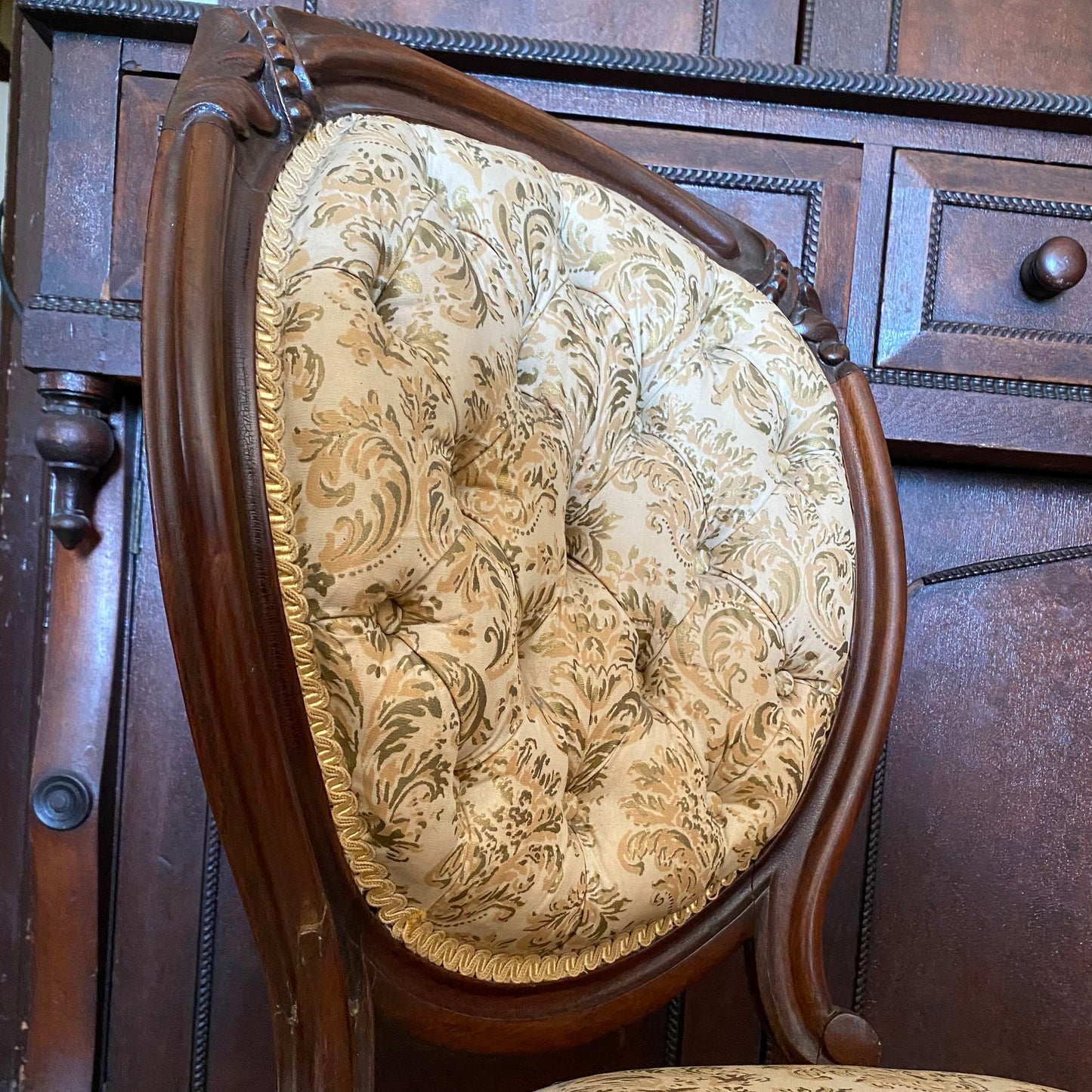 Victorian Balloon Back Parlour Chair