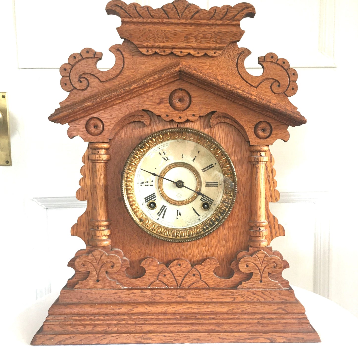 Ansonia 8 Day Mantel Clock